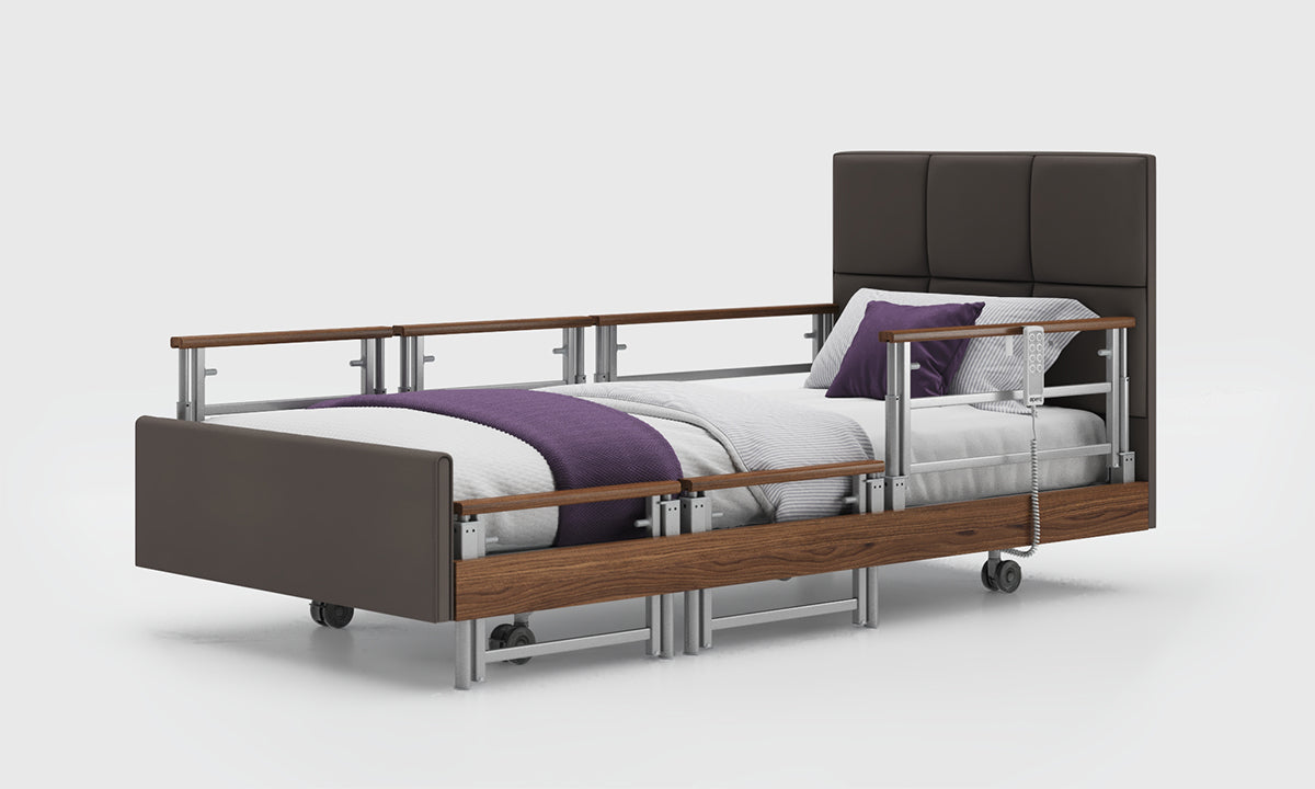 Signature Comfort Plus Profiling Bed - Meteor (Leatherette)